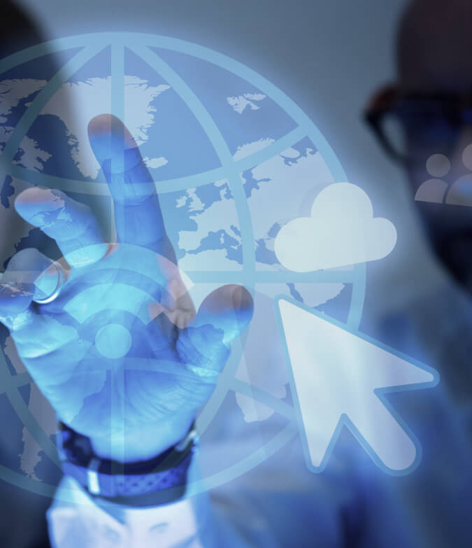 clicking on touch screen